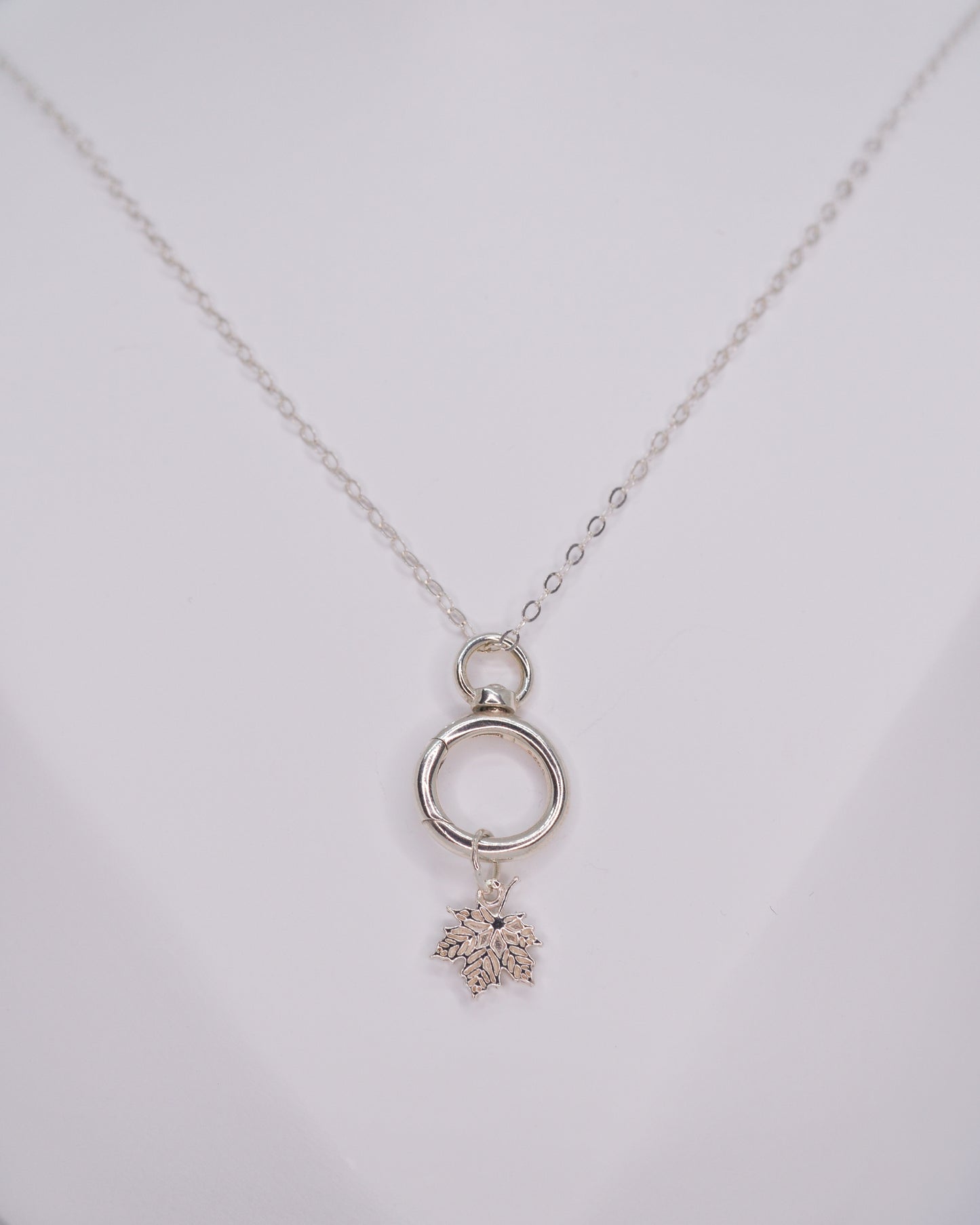 Sterling Silver Charm Holder