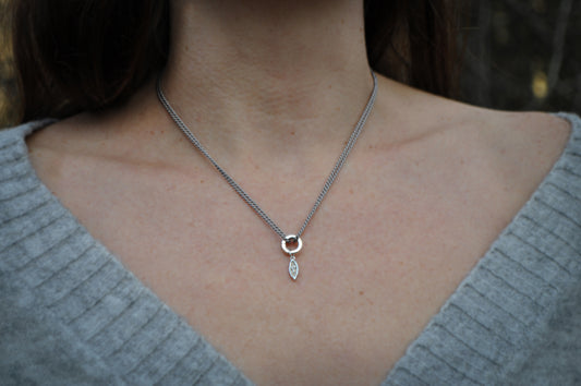 Silk Cord Charm Holder