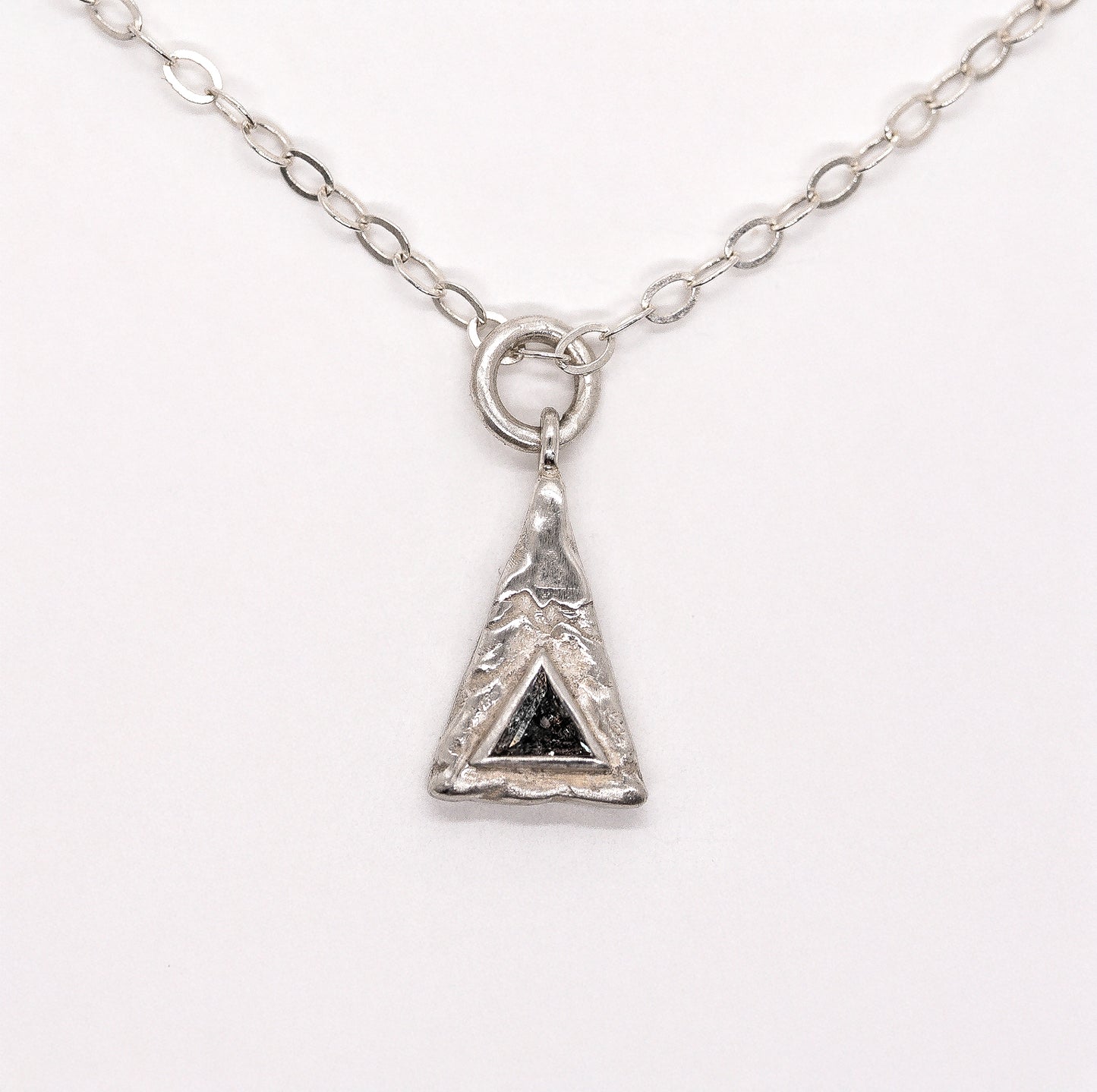 Tiny Cosmos Diamond Pendant