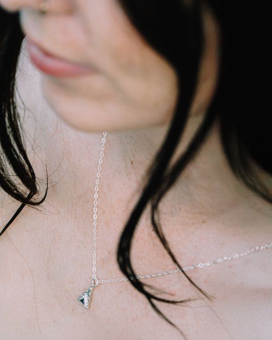Tiny Cosmos Diamond Pendant