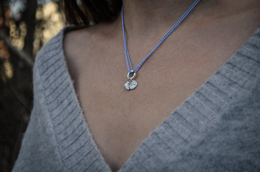 Silk Cord Charm Holder