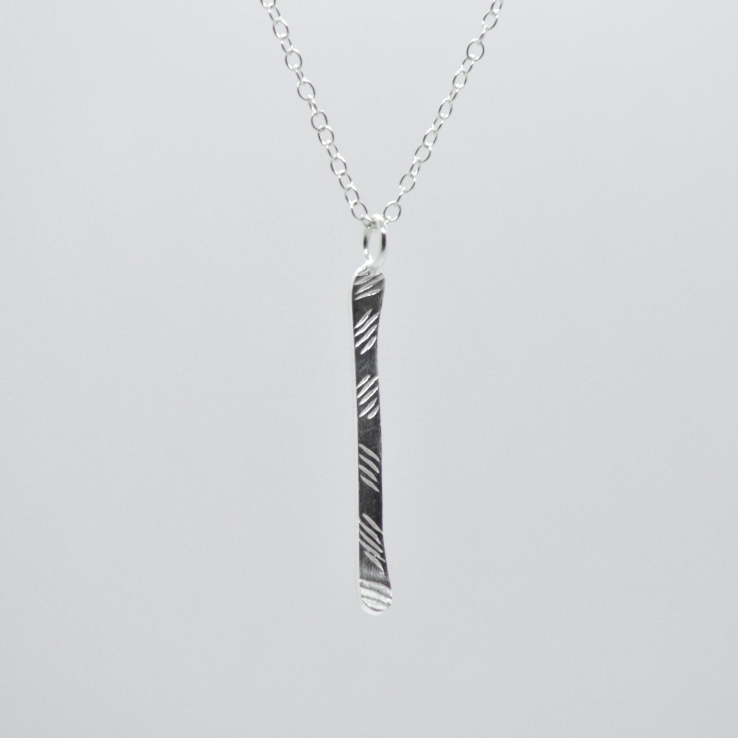 Black Diamonds are Forever Ski Pendant