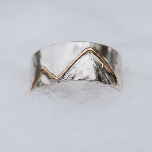Alpenglow chunky ring